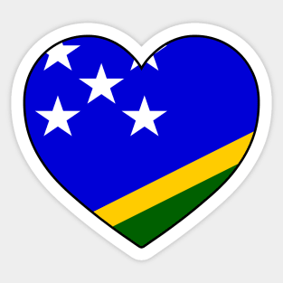 Heart - Solomon Islands Sticker